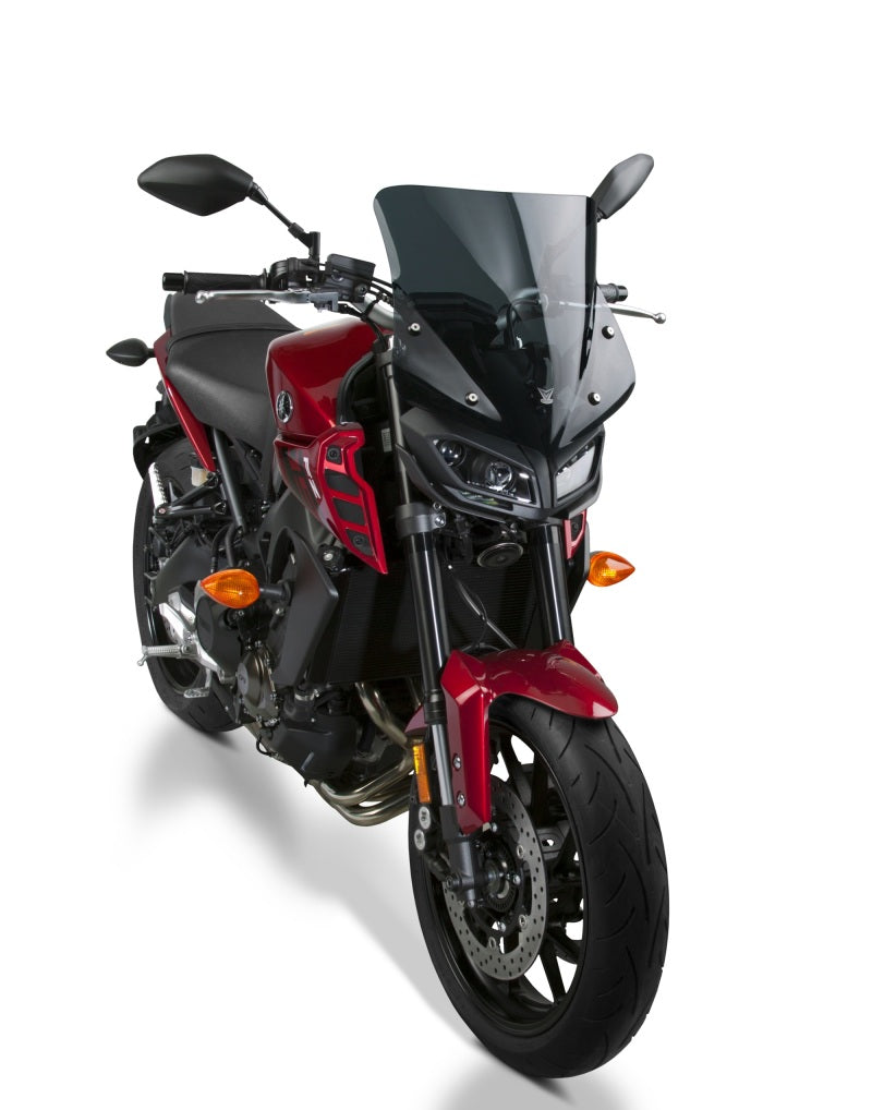 National Cycle 2017-2020 Yamaha FZ-09/MT-09 V Stream/ Wave Low Windshield - Tinted - N20322