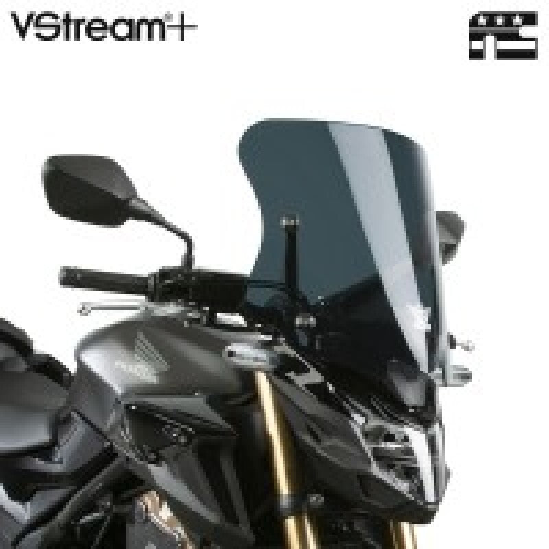 National Cycle 2019-2023 Honda CB500F- V Stream/ Wave Low Windshield - Tinted - N20073