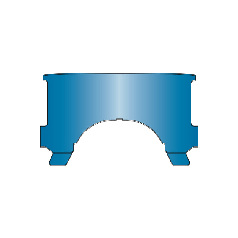 National Cycle 2060-1984 Harley-Davidson FLH Lower Window-Blue - 23012