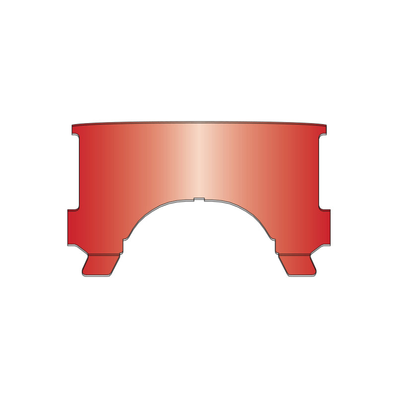 National Cycle 2060-1984 Harley-Davidson FLH Lower Window-Red - 23011