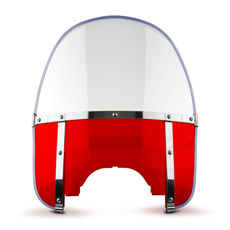 National Cycle 2060-1993 Harley-Davidson FLH Heavy Duty Beaded Round Bottom-Red - N2236