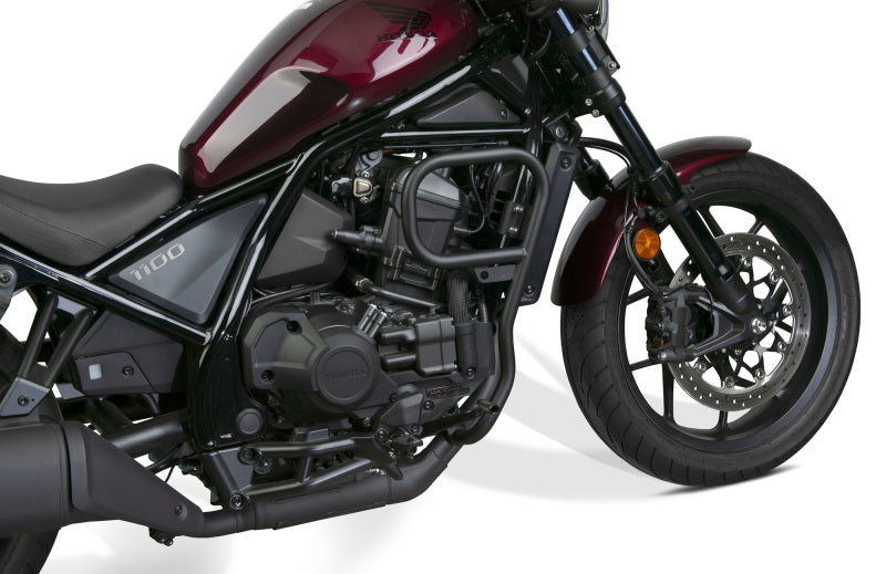 National Cycle 21+ Honda CMX1100 Side Guards-Black - P4000
