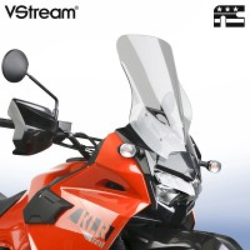 National Cycle 22+ Kawasaki KLR650 V Stream/ Wave Mid/Std. Windshield-Light-Tint - N20140A