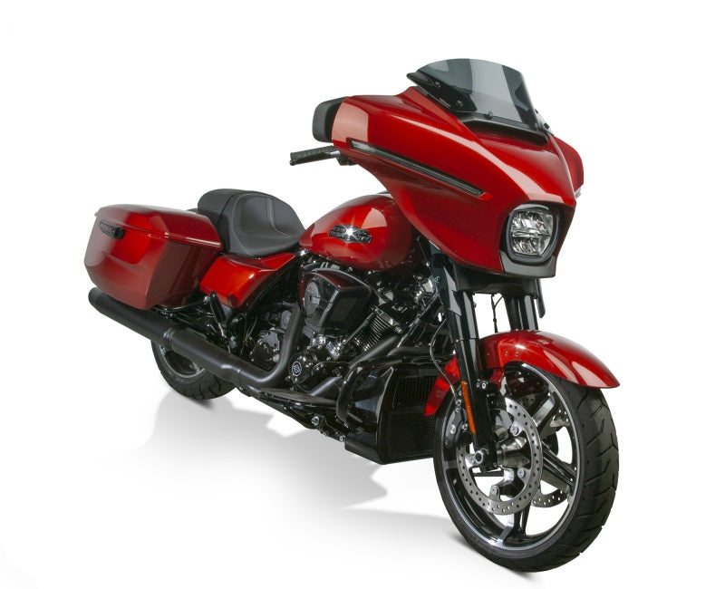 National Cycle 24+ Harley-Davidson FLH/ 23 FLH CVO V-Stream Quantum Plus Short Windshield-Dk.Tint - N20437