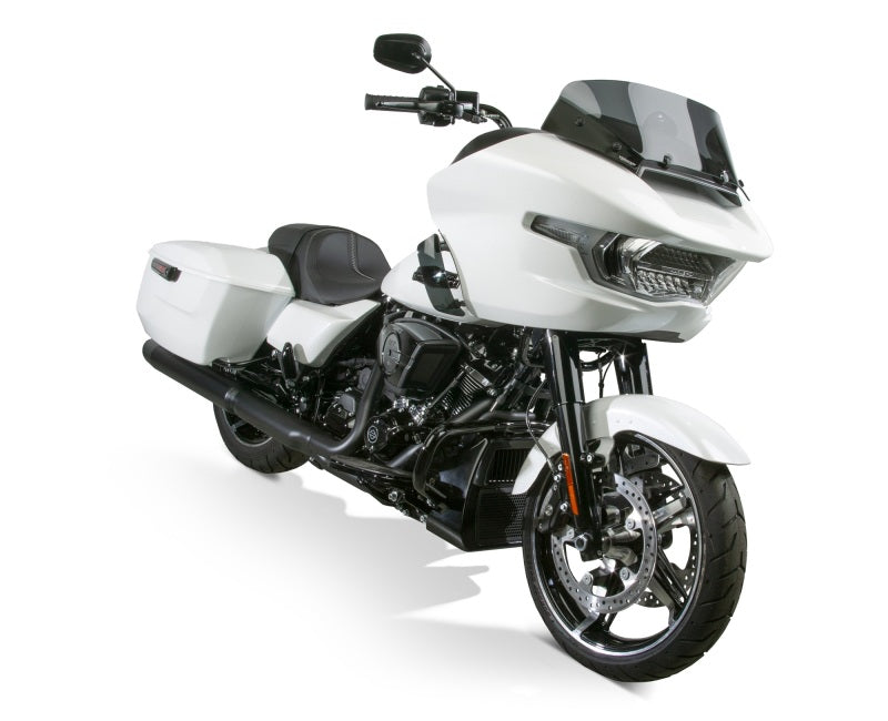 National Cycle 24+ Harley-Davidson FLT/ 23 FLT CVO V-Stream Quantum Plus Short Windshield- Dk. Tint - N20434