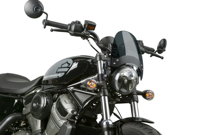 National Cycle Fits Up to 43 mm. O.D. Flyscreen - Black - Dark Tint - N2531-002