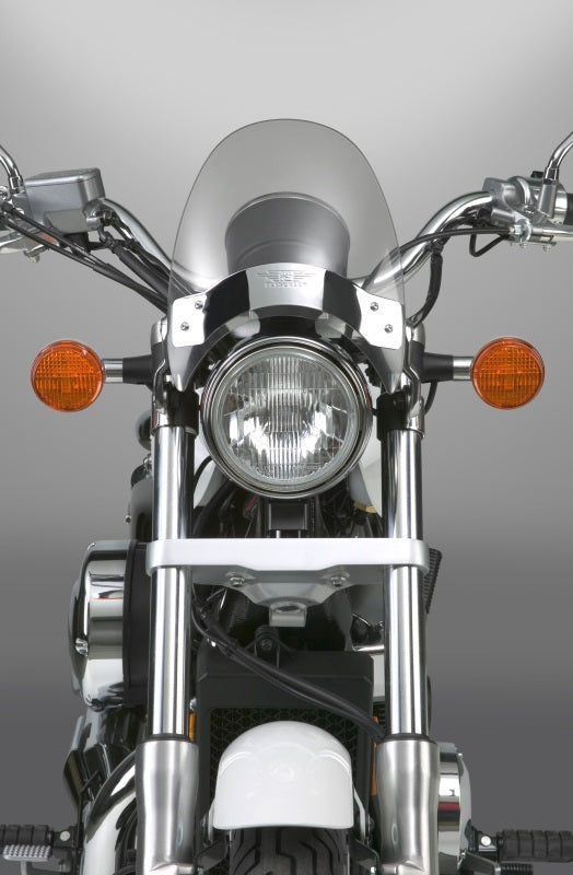 National Cycle Fits Up to 43 mm. O.D. Flyscreen-Chrome Lt. Tint - N2532