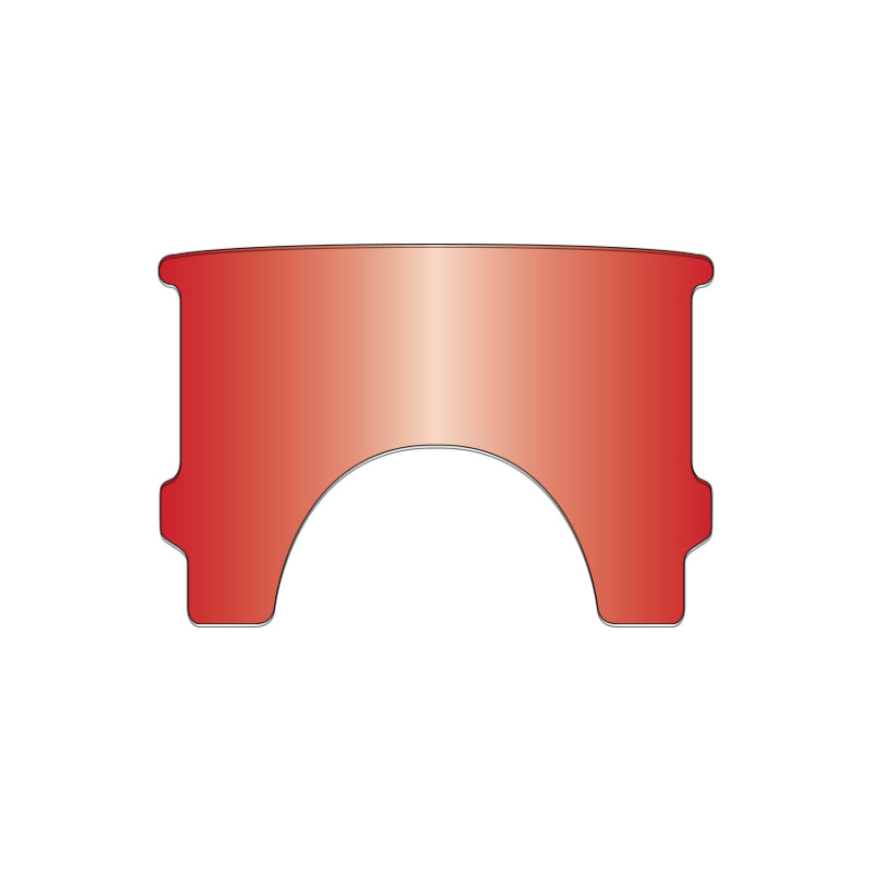 National Cycle Harley-Davidson FLST/FX Replacement Window - Red - 23021
