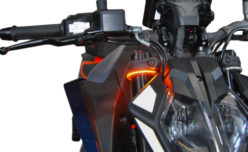 New Rage Cycles Front LED Turn Signals - 390-FB-24