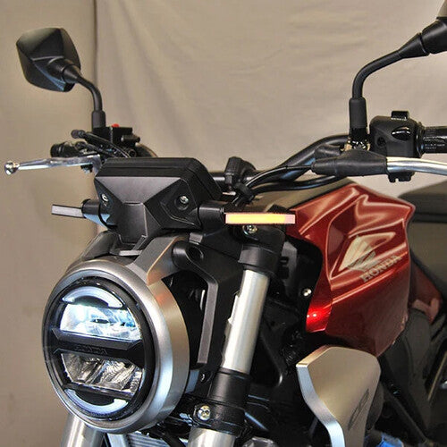New Rage Cycles Front LED Turn Signals - CB300R-FB