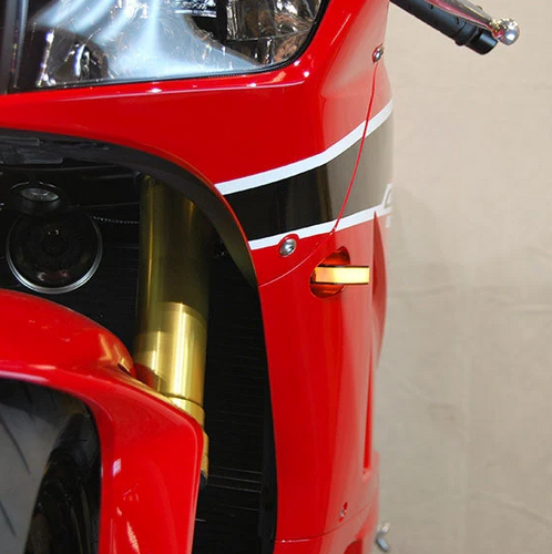 New Rage Cycles Front LED Turn Signals - CBR600-FB-BO