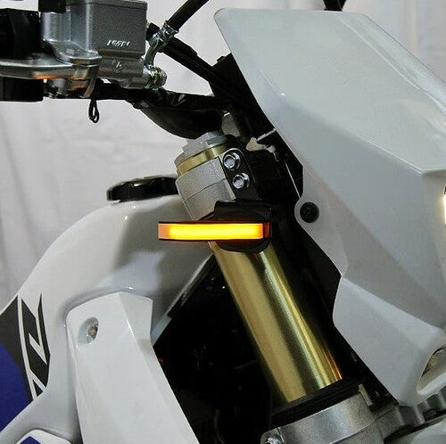 New Rage Cycles Front LED Turn Signals - DRZ-400-FB