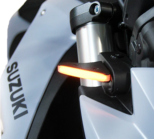 New Rage Cycles Front LED Turn Signals - GSX8R-FB