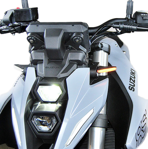New Rage Cycles Front LED Turn Signals - GSX8S-FB