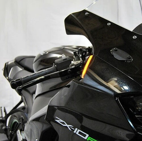 New Rage Cycles Front LED Turn Signals - ZX10-FS-20