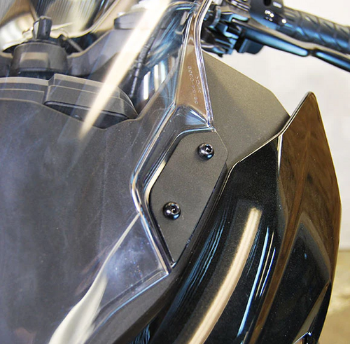 New Rage Cycles Mirror Block Off Plates - N-400-MBO