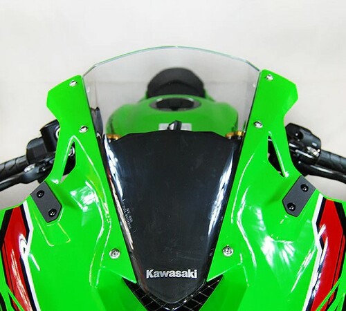 New Rage Cycles Mirror Block Off Plates - ZX4-MBO