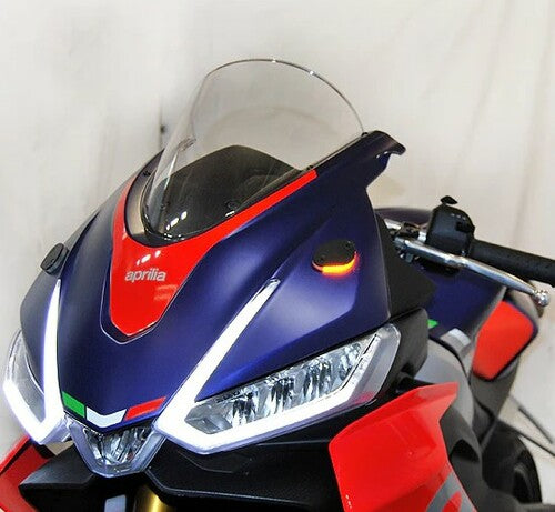 New Rage Cycles Mirror Block Off Turn Signals - 660-MBO