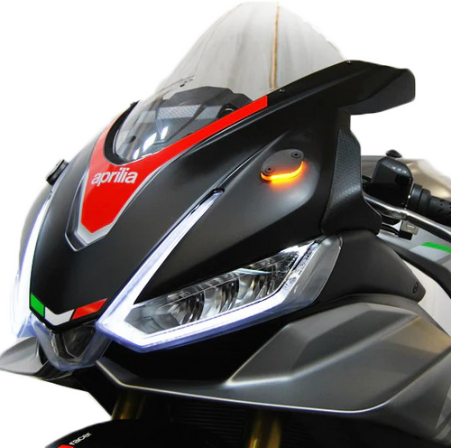 New Rage Cycles Mirror Block Off Turn Signals - RSV4-MBO-21