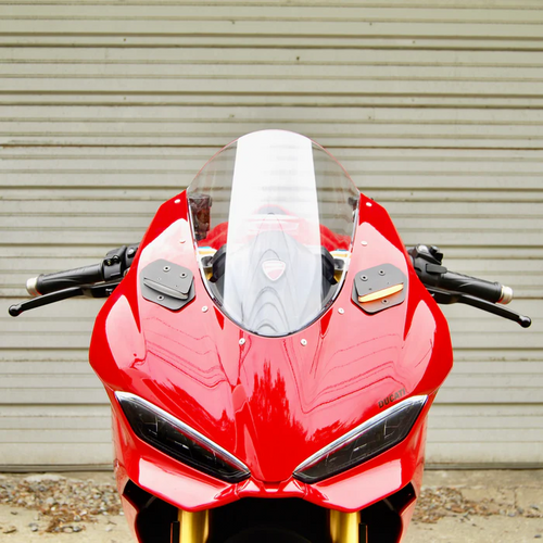 New Rage Cycles Mirror Block Off Turn Signals - V2-MBO-25