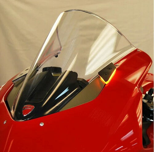 New Rage Cycles Mirror Block Off Turn Signals - V4-MBO