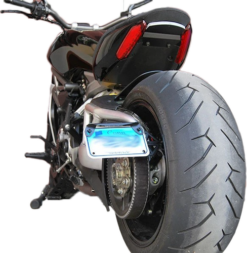 New Rage Cycles Side Mount License Plate - 1260-SIDE