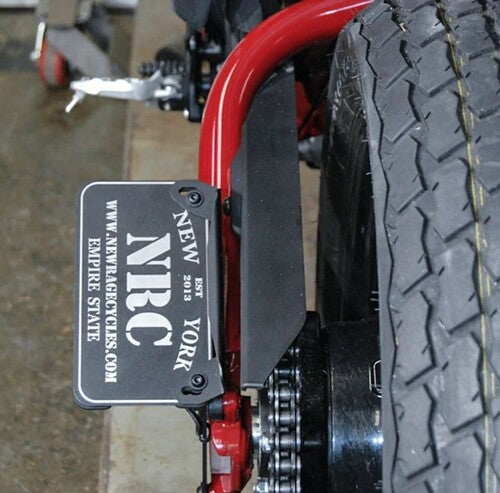 New Rage Cycles Side Mount License Plate - FTR-SIDE