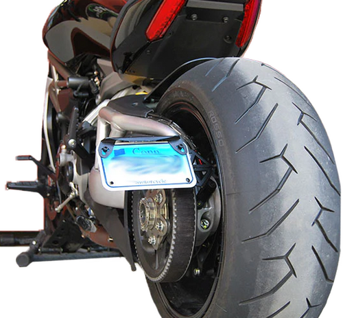 New Rage Cycles Side Mount License Plate - XD-SIDE