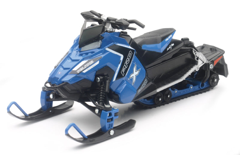 New Ray Toys Polaris Switchback Pro-X 800 Snowmobile (Blue)/ Scale - 1:16 - 57783B