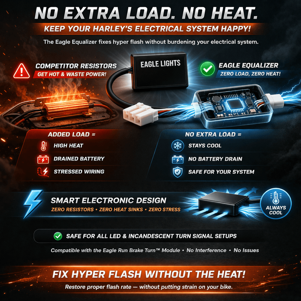 Eagle Equalizer Plug and Play Load Equalizer for Harley-Davidson® LED Turn Signals