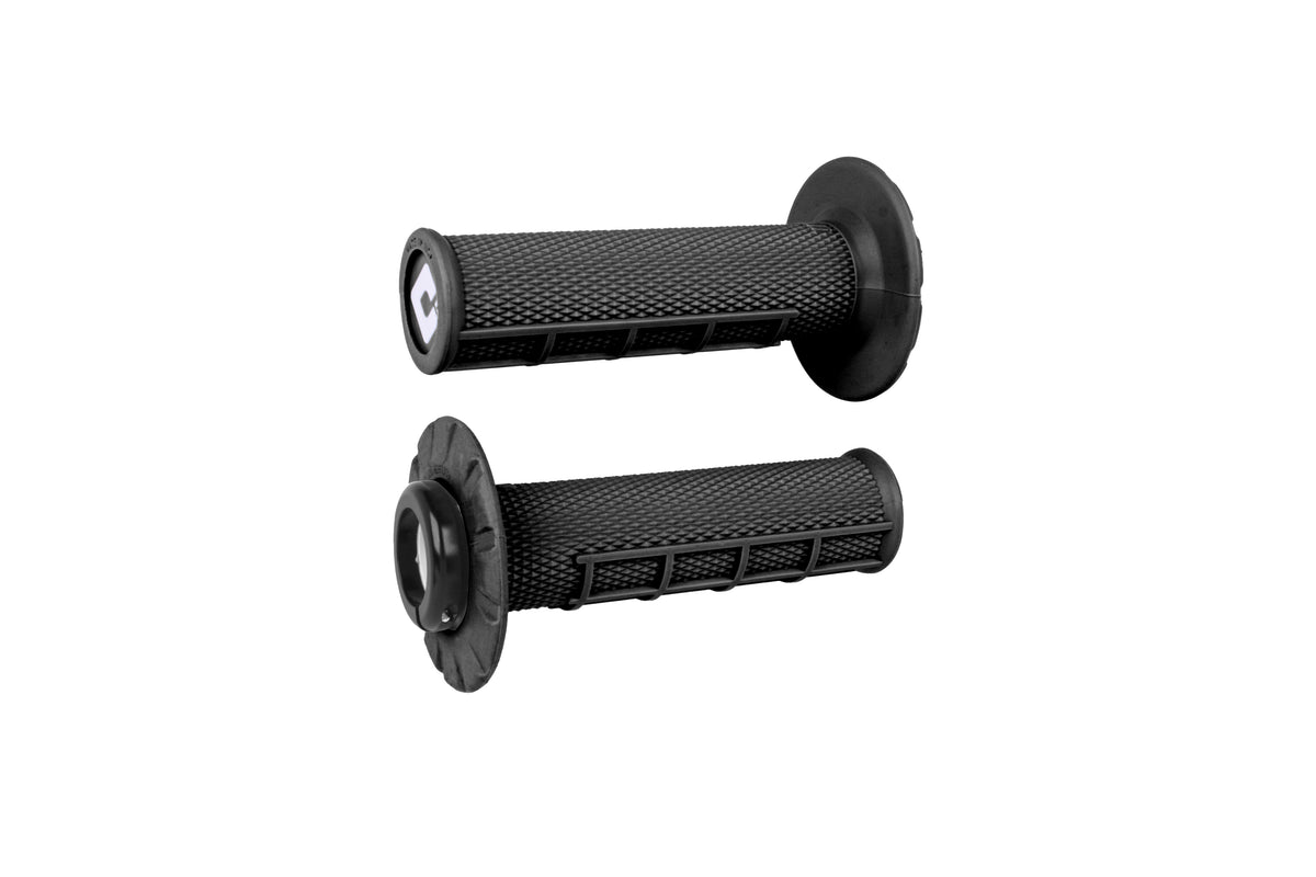 ODI ATV MX Half-Waffle V2 Lock-On Grips (125mm) - J33HWB-B