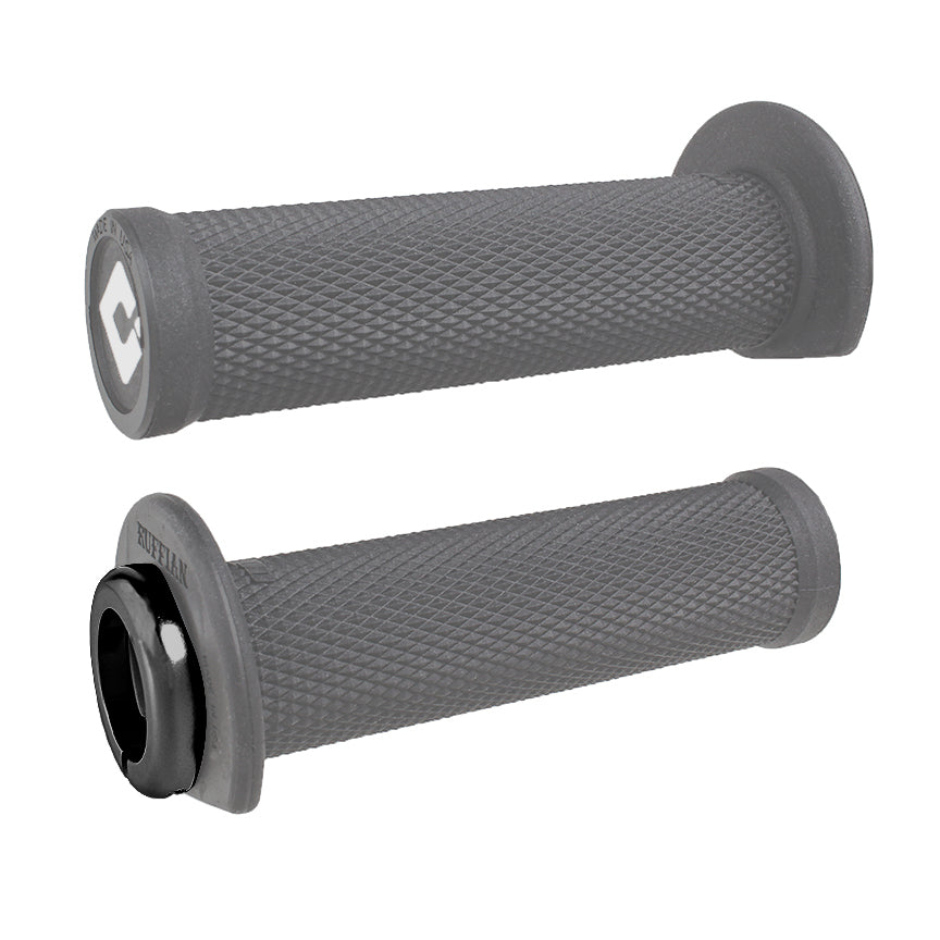 ODI Ruffian Half Waffle Lock-on Grips - J33RFG-B