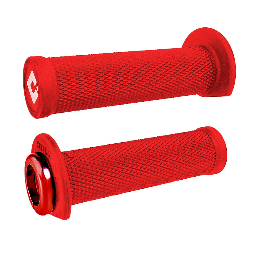 ODI Ruffian Half Waffle Lock-on Grips - J33RFR-R