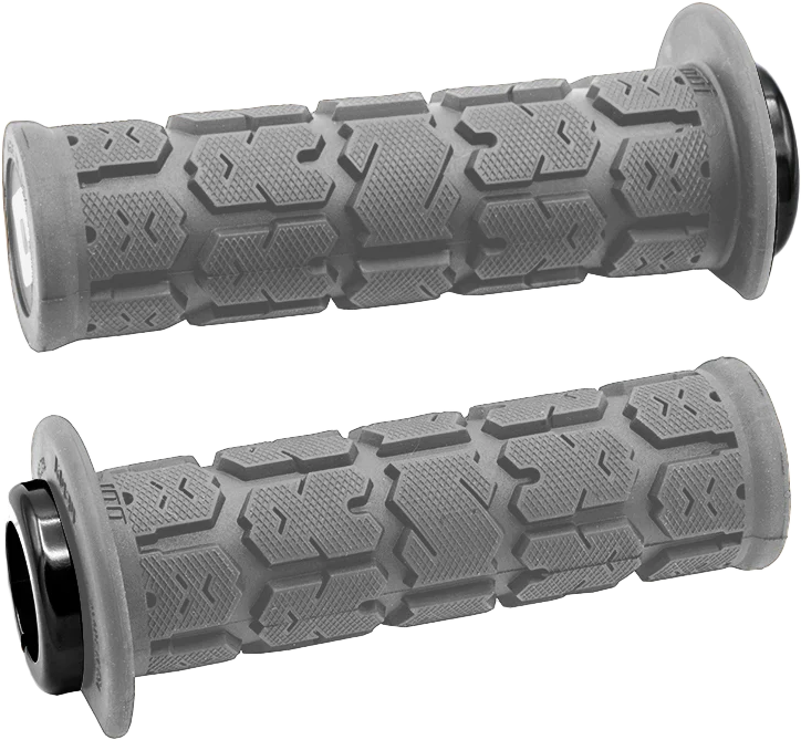 ODI Ruffian Half Waffle Lock-on Grips - J33RGG-B