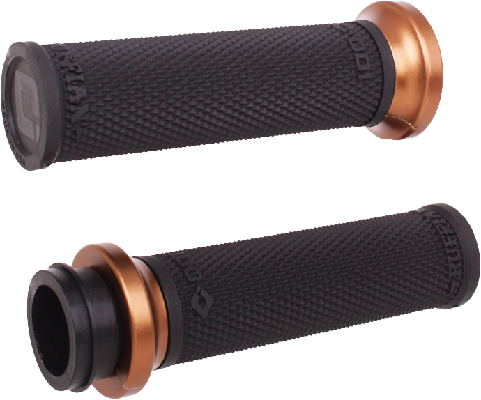 ODI Rufian Lock on Grips-Vtwin - V30HTWB-Z