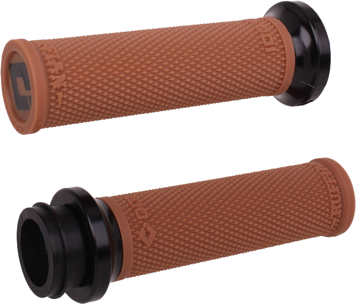 ODI Rufian Lock on Grips-Vtwin - V30HTWGR-B