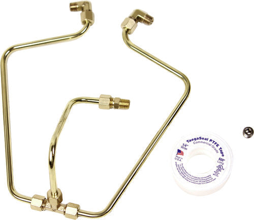 OLD STF Brass Rocker Box Oil Line - STFB66