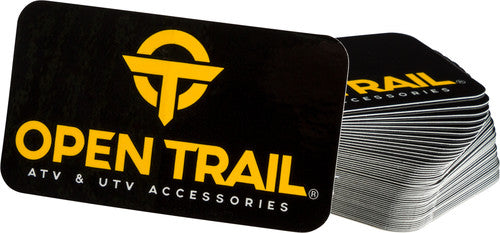 OPEN TRAIL Logo Sticker - 99-7122