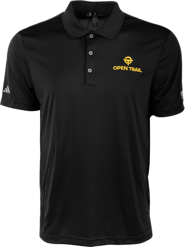 OPEN TRAIL POLO BLACK/YELLOW 3X