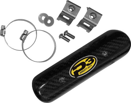 P3 Carbon Fiber Header Heat Shield - 200005
