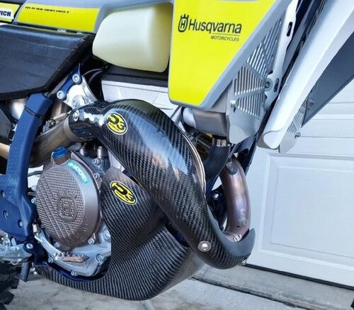 P3 Carbon Fiber Header Heat Shield - 201087