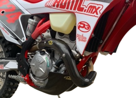 P3 Carbon Fiber Header Heat Shield - 204003