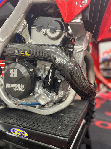 P3 Carbon Fiber Header Heat Shield - 205060