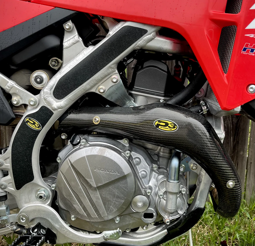 P3 Carbon Fiber Header Heat Shield - 205085