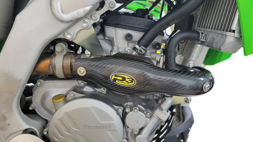 P3 Carbon Fiber Header Heat Shield - 206058