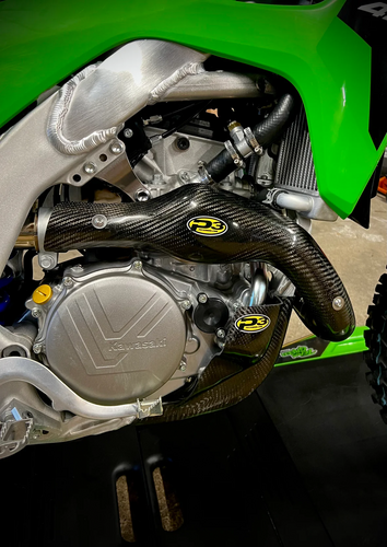 P3 Carbon Fiber Header Heat Shield - 206075