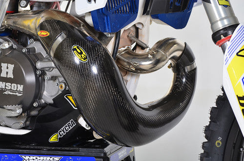 P3 Carbon Fiber Pipe Guard - 101066-FMF