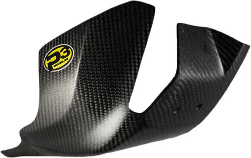 P3 Carbon Fiber Skid Plate - 301078-BLK