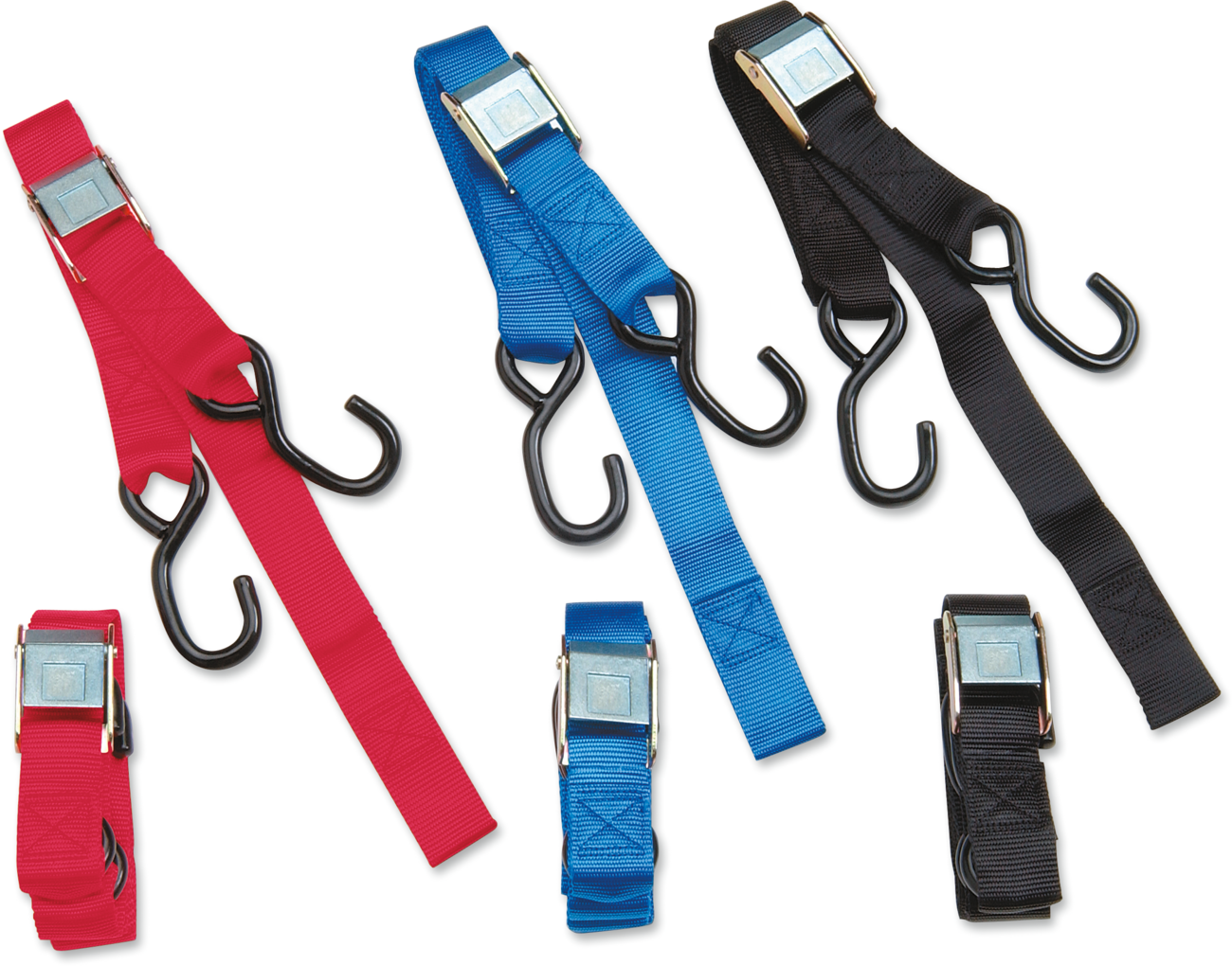 P4M 1-1/2" Heavy-Duty Cam Buckle Tie-Downs with Built-In Assist