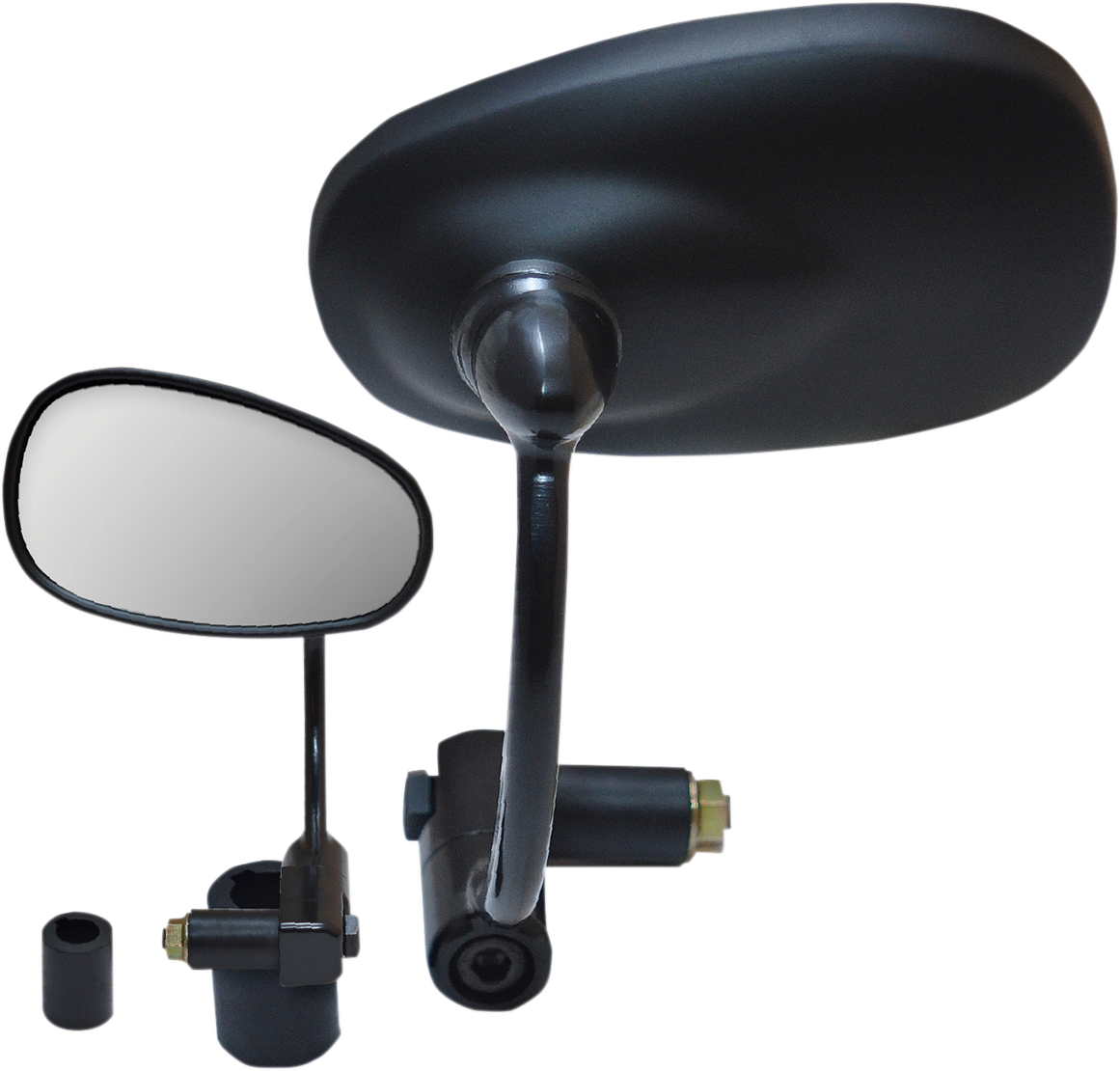 P4M Bar End Mirror — Oval - Mirror / Bar End / Oval / Black / 7/8" 0640-0932